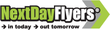 Next Day Flyers logo