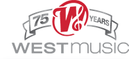 West Music logo