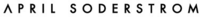 April Soderstrom logo