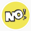 No! Jeans logo