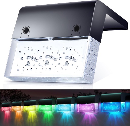 8-Pack of Solar Outdoor Lights