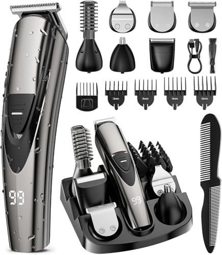 Electric Beard Trimmer for Men