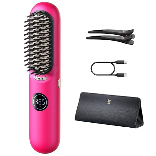 Fanttik Solo I10 APEX Portable Hair Straightener Brush with 113% Larger Heating Area Deal