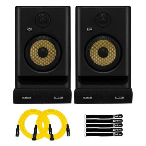 KRK Rokit RP7 G5 Studio Monitor Pair with Cables