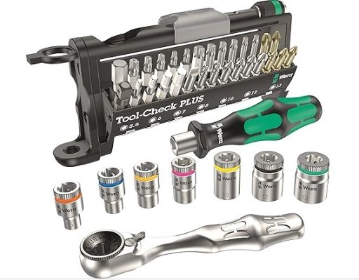 Wera Tool-Check Plus Bit Ratchet Set with Sockets