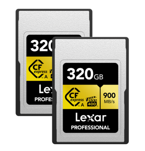 Lexar Professional CFexpress Type A Card GOLD Series (2-Pack)