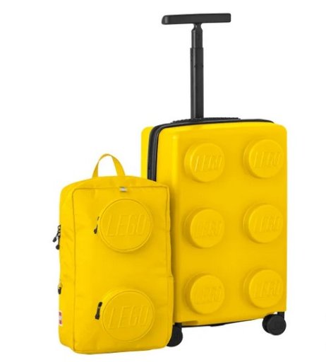2-Piece Lego Expandable Carry-on & Backpack Luggage Set