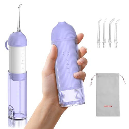 BESTEK Portable Water Dental Flosser
