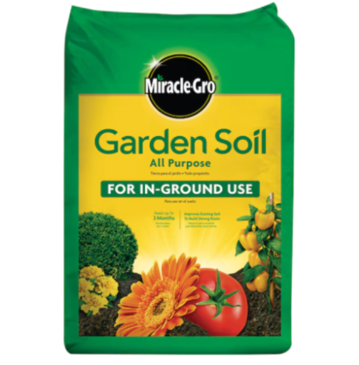 Miracle-Gro In-Ground Use 0.75 Cubic feet All-purpose Garden soil