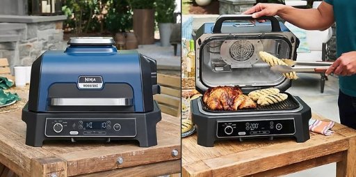 Ninja Woodfire Pro XL Outdoor Electric Smoker & AirFry Grill