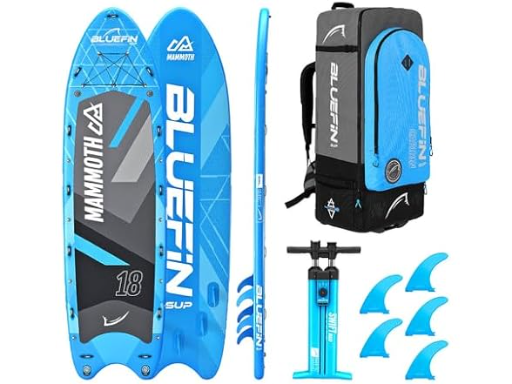 Bluefin Mammoth 18' Inflatable Paddle Board with Accessories