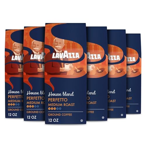 Lavazza House Blend Perfetto Ground Coffee 6 Bags of 12oz Deal