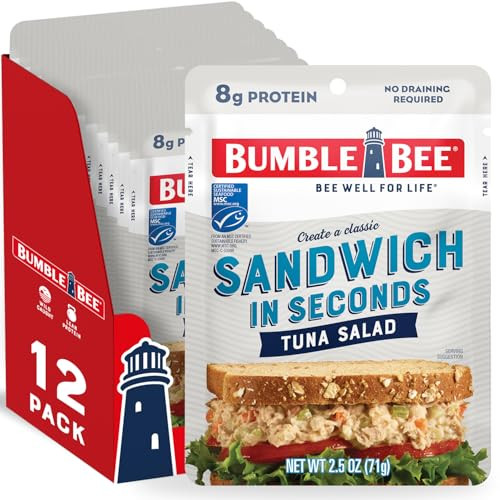 Bumble Bee Wild Caught Tuna Pouches (12-Pack)