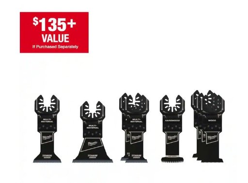 Milwaukee 8-Piece Oscillating Multi-Tool Blade Kit