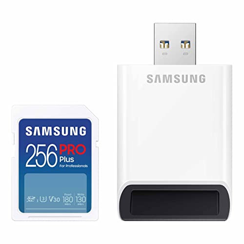 Samsung PRO Plus Full Size SDXC Memory Card + Reader