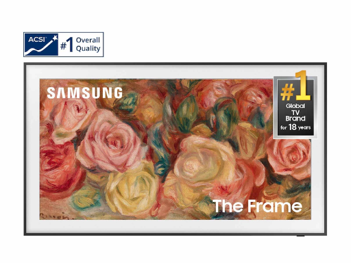 Samsung 55-inch The Frame QLED 4K LS03D TV with Free Bezel and Pro Installation