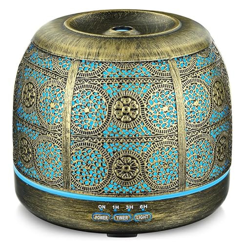 500ml Essential Oil Diffuser + Free Gift w/ Purchase