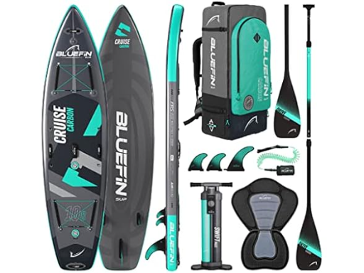 Bluefin Cruise Carbon SUP with Kayak Conversion Kit