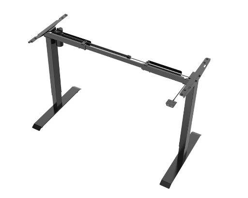 Monoprice Height Adjustable Single Motor Back to Basics Electric Sit-Stand Desk Frame