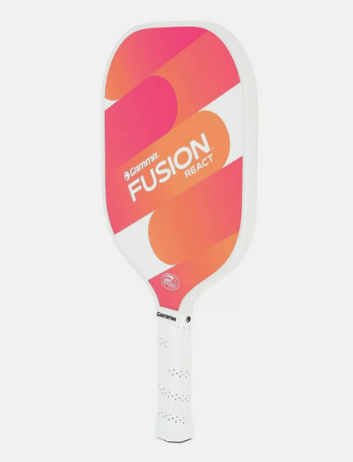 GAMMA Sports Adults Pickleball Paddle Orange Fusion React