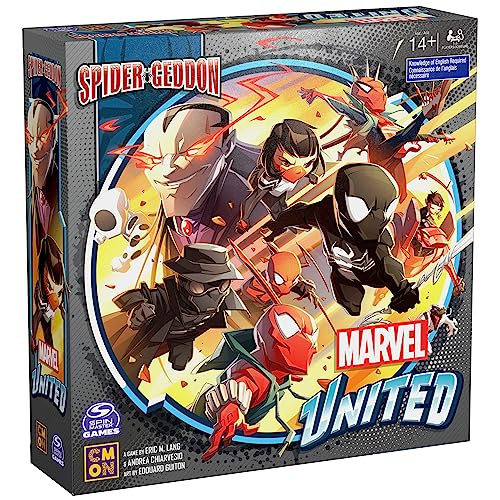 Marvel United Spider-Geddon Strategy Board Game