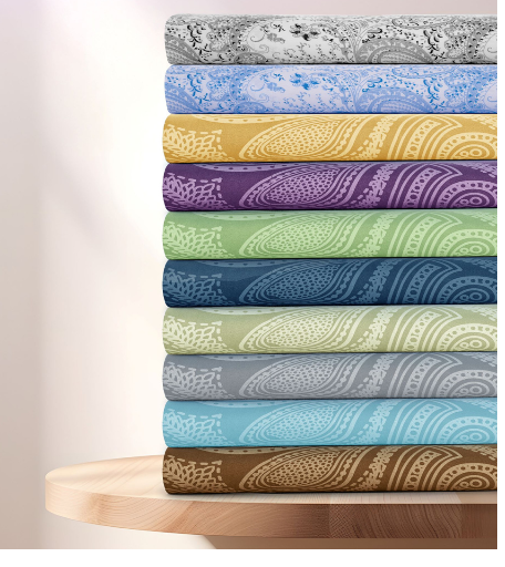 Paisley Printed Deep Pocket Bed Sheet Set