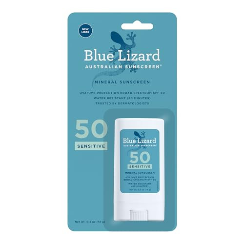 Blue Lizard SPF 50 Sensitive Skin Mineral Sunscreen Stick