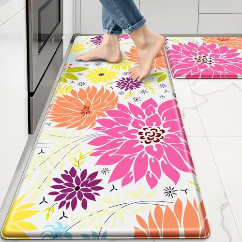 KMAT Kitchen Mat 17.3"×30"+17.3"×47"