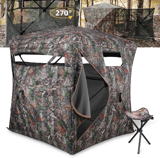 Hunting Blind Tent with 270 Degree View