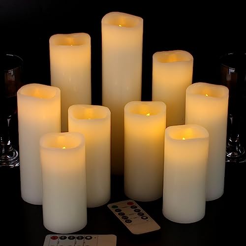 Flameless Candles 9-Pack