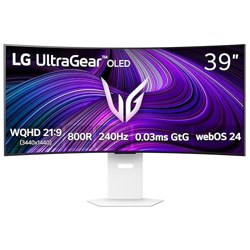 LG 39GX90SA-W 39" Ultragear WQHD (3440 x 1440) OLED Curved Gaming Monitor