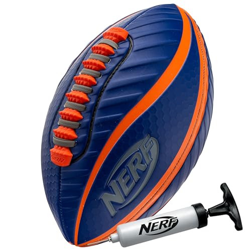 Nerf Spiral Grip Football with Pump
