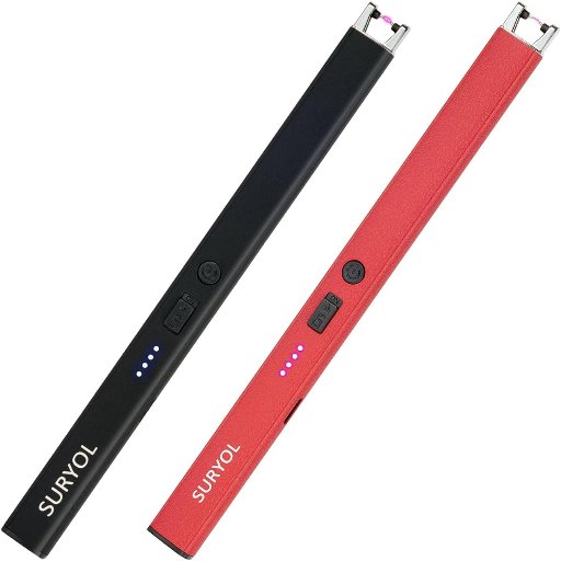 SURYOL Electric Candle Lighter 2-Pack