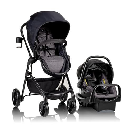 Evenflo Pivot Modular Travel System w/ LiteMax Infant Car Seat