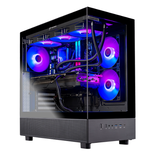 Skytech Gaming Azure 3 Desktop PC w/ RX 9060 XT, 32GB Memory + 1TB SSD