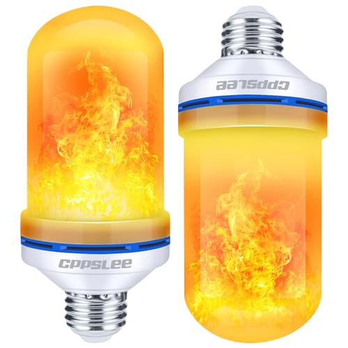 LED Flame Light Bulbs for Halloween