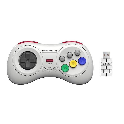 8Bitdo M30 2.4G Wireless Controller for Sega Genesis Mini