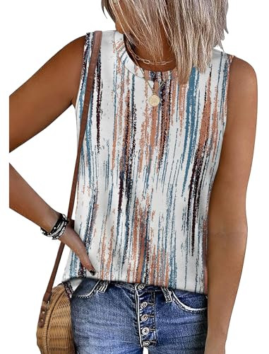 SAMPEEL Womens Tank Tops Loose Casual Summer Tops
