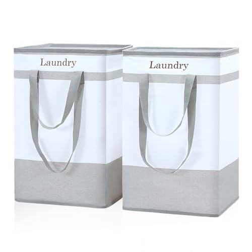 FairyHaus Collapsible Laundry Basket 2-Pack