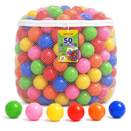 Click N' Play Ball Pit Balls for Kids 200 Pack
