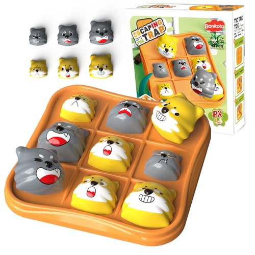 Classic Three-in-a-Row Tic Tac Toe Game