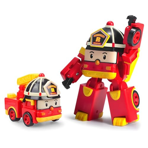 Robocar Poli Transforming Robot Fire Truck Roy