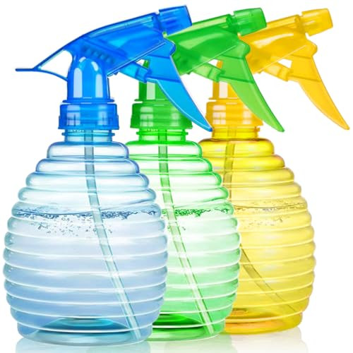 Mist/Stream Spray Bottles, 3 Pack