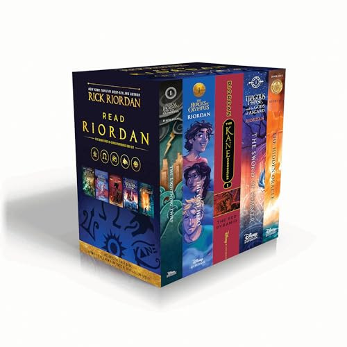 Five-Book Read Riordan: First-in-Series Paperback Box Set