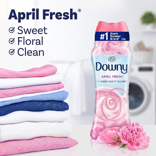 Downy April Fresh In-Wash Laundry Scent Booster Beads, 24 Oz.