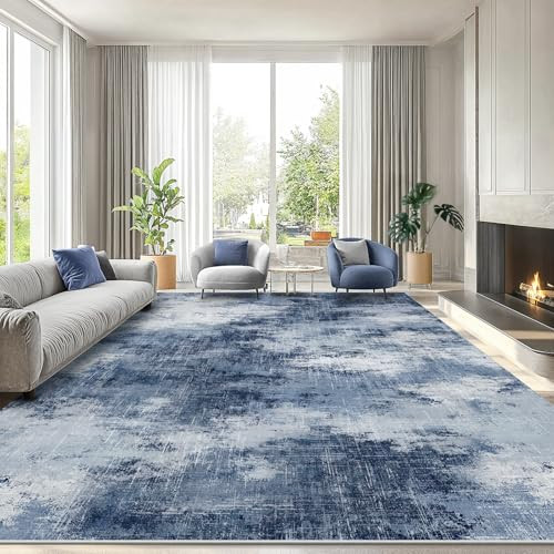 AMADA HOMEFURNISHING 8x10 Washable Area Rug
