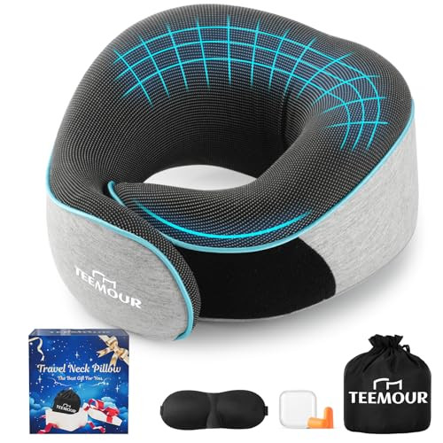 Upgraded Neck Pillow for Airplane Travel