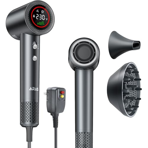 Professional High-Speed Brushless Motor Negative Ionic Blow Dryer