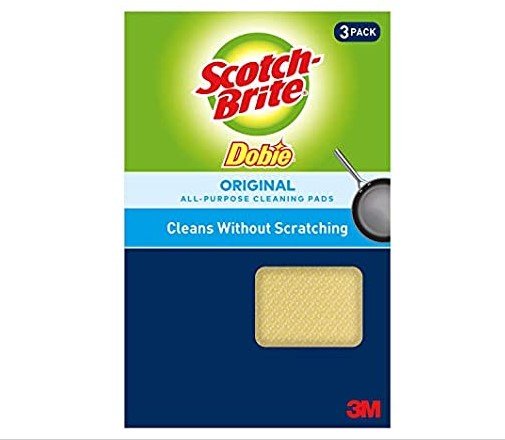 Scotch-Brite Dobie Non-Scratch Cleaning Pads 3-Pack