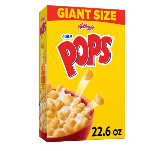 Kellogg's Corn Pops Breakfast Cereal